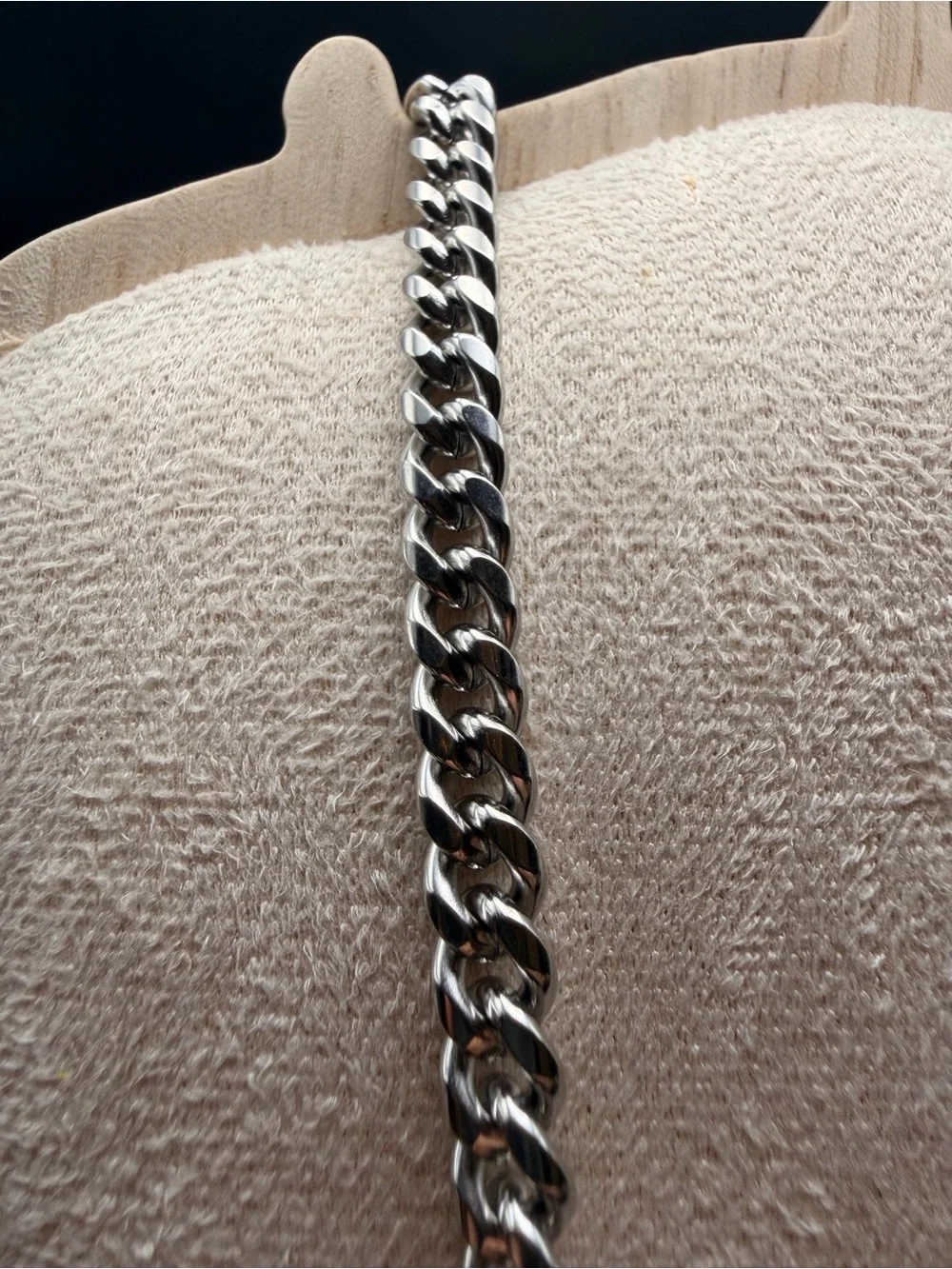 Stainless Steel Cuban Chain Necklace